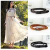 Hot Sell New Womens Belt New Style Candy Colors Hemp Rope Braid Belt Female Belt For Dress