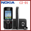 C2-01 Original Unlocked Nokia C2-01 1020mAh 3.15MP 3G Support Russian Keyboard &amp; Aracbic keyboard &amp; Hebrew keyboard Cellphone !!