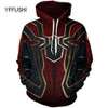  YFFUSHI 2022 Men hoodies Fashion men Spiderman 3d print Hoodies  Streetwear Casual Cospaly Sweatshirt Plus Size 5XL