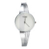 CUSSI Top Brand Silver Womens Watches Quartz Wristwatches Luxury Ladies Bracelet Watches Fashion Dress Watches relogio feminino 
