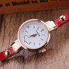 Women Watches Fashion Casual Bracelet Watch Women Relogio Leather Rhinestone Analog Quartz Watch Clock Female Montre Femme