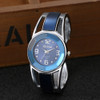 2018 Hot Sell Xinhua Bracelet Watch Women Blue Luxury Brand Stainless Steel Dial Quartz Wristwatches Ladies Fashion Watches