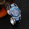 2018 Hot Sell Xinhua Bracelet Watch Women Blue Luxury Brand Stainless Steel Dial Quartz Wristwatches Ladies Fashion Watches