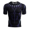 Raglan Sleeve Black Panther Compression Shirts 3D Printed T shirts Men 2018 Summer NEW Crossfit Tops For Male Fitness Clothing