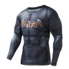 2018 Men Running T-shirts Fitness Compression Shirt Men Black Panther Crossfit Bodybuilding T shirt 3D Printed Superman Tops