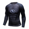 Captain America 3D Printed T-shirts Men Long Sleeve T Shirt Captain America Civil War Tee iron man Fitness Male Crossfit Tops