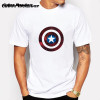 Shield Space T-Shirt Captain America Shield Civil War Tees 3D Printed T-shirts Men Marvel Avengers Iron Tops Clothing Male 