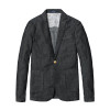 SIMWOOD 2018 New spring  Casual  Thin Blazer design  Men Suits  Fashion Jacket Slim Fit 100% Pure Cotton  Plus Size XZ6113