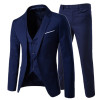 2018/ men's fashion Slim suits men's business casual clothing groomsman three-piece suit Blazers jacket pants trousers vest sets