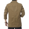 Blazer men Casual Blazers Cotton Denim Parka Men's slim fit Jackets Army Green Khaki Large Size M-XXXL 4XL outdoors outwear coat