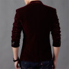 2022 Brand Clothing Men Blazer Fashion Cotton Suit Blazer Slim Fit Masculine Blazer Casual Solid Colr Male Suits Jacket