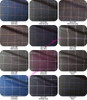 Dark Blue Check Men Suit Tailored Plaid Suits For Men, Mens Checkered Suit Gingham Tuxedo, Elegant Plaid Business Casual Suit