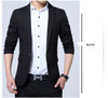 Mwxsd brand Men's casual slim fit solid suit Blazer jacket men wedding dress blazer male black suit hombre blazer masculino