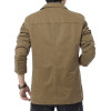 Blazer men Casual Suit Cotton Denim Parka Men's slim fit Jackets Army Green Khaki Large Size XXXL XXXXL Coat Brand clothing