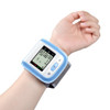 Free Ship Health Care New LCD Digital Wrist Blood Pressure Monitor CE Portable Automatic Memory Recall Sphygmomanometer