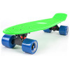 1 Pcs New Arrival Skateboard Retro Complete Deck Cruiser Skater Skating Plastic Board 22" ABEC7