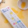 1PC Silicone TV Remote Control Cover Air Conditioner Control Case Waterproof Dust Protective Storage Bag Organizer Transparent