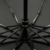JESSE KAMM New Fully-automatic Three Folding Male Commercial Compact Large Strong Frame Windproof 10Ribs Gentle Black Umbrellas