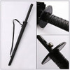 Stylish Black Japanese Samurai Ninja Sword Katana Umbrella Sunny & Rainny Long-handle Umbrellas Semi-automatic 8 or 16 or 24 Ribs