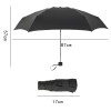 180g Small Fashion Folding Umbrella Rain Women Gift Men Mini Pocket Parasol Girls Anti-UV Waterproof Portable Travel  UMBRELLAS