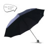 2018 New Fashional light reflecting folding super large creative umbrella with advanced technology ensure your safety in rainy