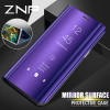 ZNP Smart View Case For Samsung Galaxy S9 S8 Plus S9 Luxury Flip Stand Phone Cover For Samsung S7 Edge Note 8 S8 S9 Case Shell 