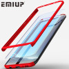 EMIUP 360 Degree Phone Case for Samsung S6 S7 Edge S8 Plus Case With Glass Shockproof Cover for Samsung Galaxy J3 J5 2016 Case  