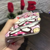 Banjolu New Hello Kitty + Screen Protector Tempered Glass Case for iPhone X 8 7 7Plus Back Cover Case for iPhone 6 6s Plus Case