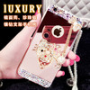 Bling Star Crystal Rhinestone Diamond Case For iphone 6 Plus 5 5S 7 7 plus Phone Case Back Cover Hello Kitty Case