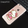 L058 Hello Kitty Soft TPU Silicone  Case Cover For Apple iPhone X 8 7 6 6S Plus 5 5S SE 5C 4 4S