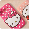 Luxury 3d cute cartoon hello kitty women phone case cover for samsung galaxy A5 A7 A8 A9 J1 J2 J3 J5 J7 2015 2016 J510 J710