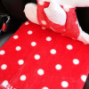 KKYSYELVA Universal Hello Kitty Car seat cover Winter Driver Seat Cushion Auto Chair Seat Mat automobiles Interior Accessories 