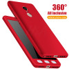 H&amp;A Full Cover Phone Case For Xiaomi Redmi Note 4 4X Shockproof Protective Case For Redmi Note 4X Global Version With Glass