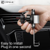 CAFELE Car Phone Holder 360 Degree Rotation Air Vent Mount GPS Holder Aluminium Alloy Phone Car Holder for iPhone X Samsung S9