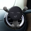 Universal Car Phone Holder Air Vent Mobile Phone Holders Gravity Stands Smile Car Cell Phone Holder Smartphone Stand No Magnetic