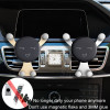 Universal Car Phone Holder Air Vent Mobile Phone Holders Gravity Stands Smile Car Cell Phone Holder Smartphone Stand No Magnetic