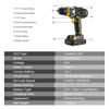 DEKO GCD20DU2Y 20Volt Max DC Lithium-Ion Battery 1/2-Inch 2-Speed Electric Cordless Drill Mini Screwdriver Wireless Power Driver