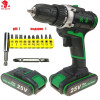 25V power tools Cordless Drill electric Drill Electric 2 Batteries Screwdriver Mini Drill electric drilling electric screwdriver