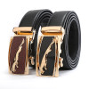 Casual Jaguar Top Designers Luxury Cowhide Brand Genuine Leather Belts for Mens Wedding Male Cowskin Strap Ceinture Homme Black