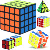 QIYI 4*4*4 Professional Speed Rubiks Cube 3x3x3 Magic Cube Educational Puzzle Children Toys Learning Cubo Anti-stress Toy ZJD