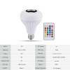 PLEXTONE E27 Wireless Bluetooth Speaker +12W RGB Bulb LED Lamp 110V 220V Smart Led Light Music Player Audio with Remote Control