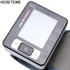  LCD Digital Display Screen Home Automatic Wrist Blood Pressure Pulse Sphygmomanometer and tonometer Monitor Heart Beat Meter 