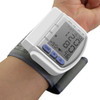 Automatic Home Wrist Blood Pressure LCD Digital Display Screen Pulse Sphygmomanometer and Tonometer Monitor Heart Beat Meter