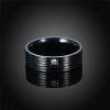 Lover Ring set of man style (1pc ring) KJ-TGR160-D, black gun color, fashion, Woman style KJ-TGR159-D,suggest order by set