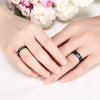 Lover Ring set of man style (1pc ring) KJ-TGR160-D, black gun color, fashion, Woman style KJ-TGR159-D,suggest order by set