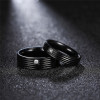 Lover Ring set of man style (1pc ring) KJ-TGR160-D, black gun color, fashion, Woman style KJ-TGR159-D,suggest order by set