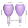 1pc Women Discharge Valve Menstrual Cup Lady Reusable Feminine Hygiene Period Month Anner Mug Medical Silicone perfume Tool