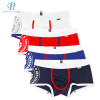 Pink Heroes 4pcs/lot Men Boxers Underwear Navy Stripe Cotton Print Mens Boxer Underwear Fashion Brand Clothing Underwear Shorts