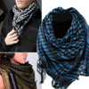 Best 100% Cotton Arab Scarves Thick Muslim Hijab Tactical Desert Men or Women Winter Windy Military Windproof Scarf