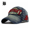 [FLB] New Fashion Cowboy Baseball Cap Lining Fall Sanpback Hats For Men And Women Fitted Denim Jeans Hip Hop Wholesale